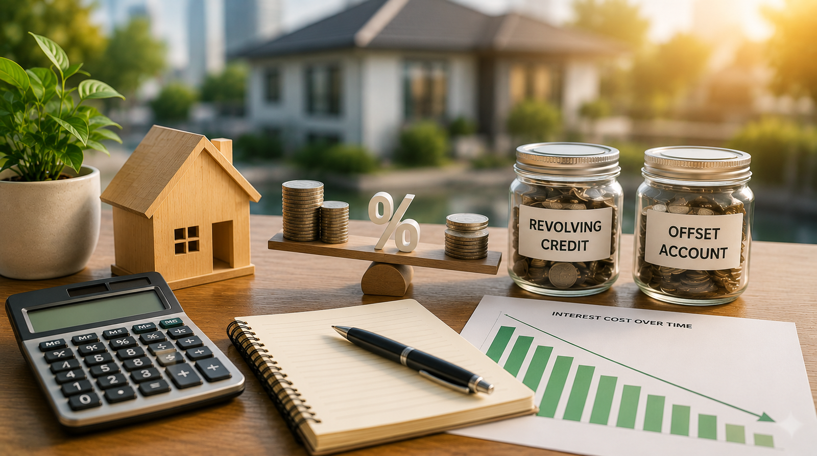 How Revolving Credit & Offset Facilities Work to Reduce Mortgage Interest
